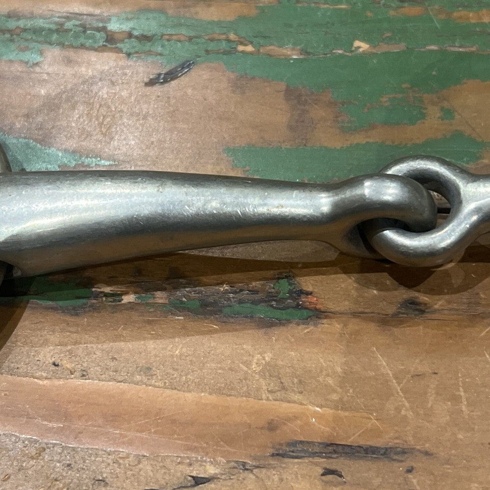 HS Herm Sprenger Never Rust Loose Ring Snaffle Bit 5 1/2 See Description
