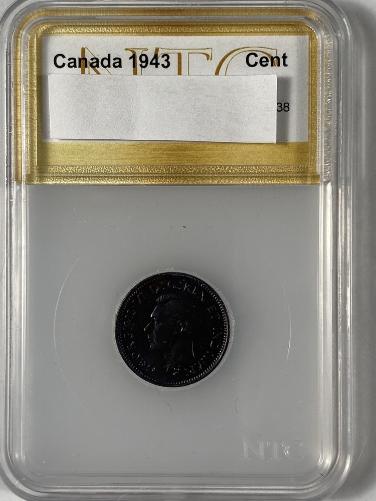1943 1C Canadian Cent
