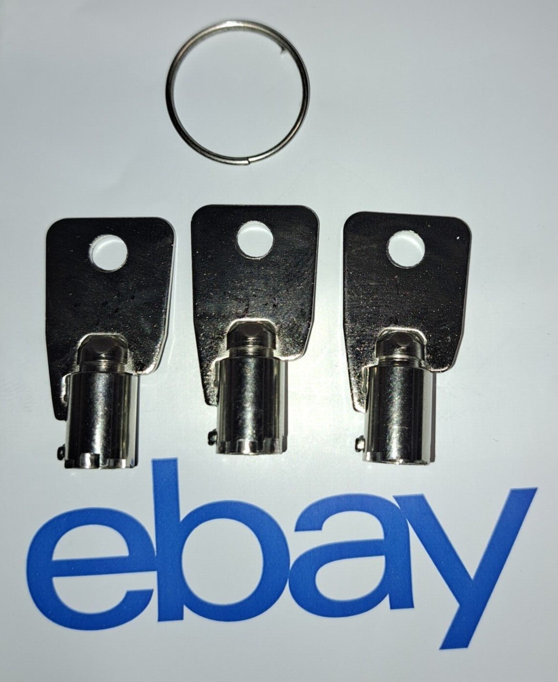 3155 3-New SENTRY SAFE keys tubular round key cut to code 3155