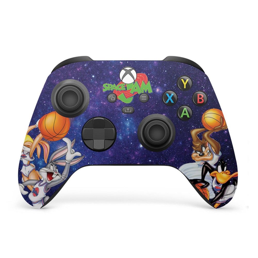 OFFICIAL SPACE JAM (1996) GRAPHICS VINYL SKIN FOR SERIES X CONSOLE & CONTROLLER