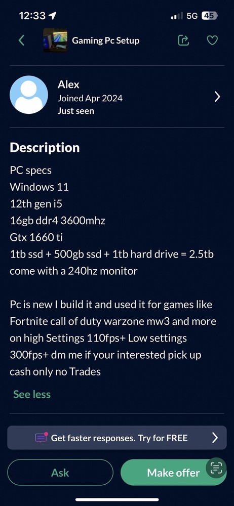 Gaming Pc