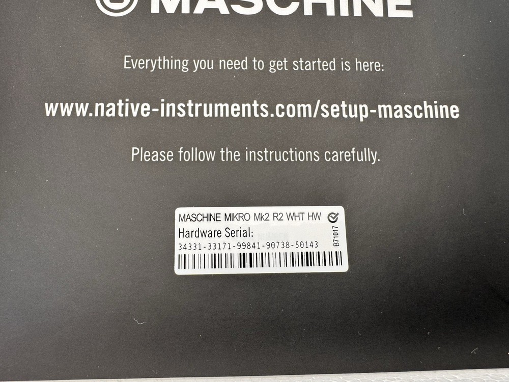 Maschine Mikro MK2 White Native Instruments Drum Beats Melodies Samples