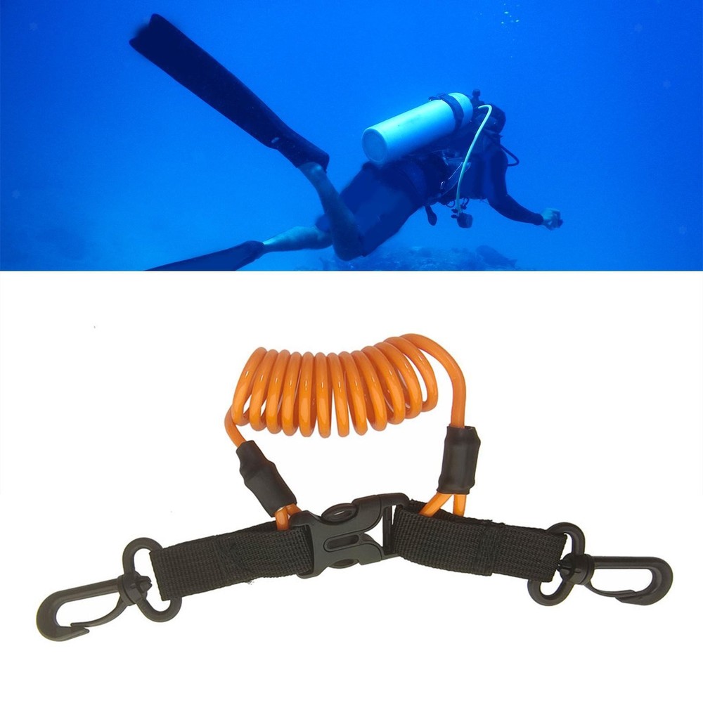 Scuba Diving Lanyard Diving Camera Lanyard Rope Portable with Quick Release