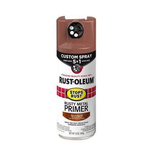 Rust-Oleum Stops Rust Flat Brown Primer Spray 12 oz (Case of 6)