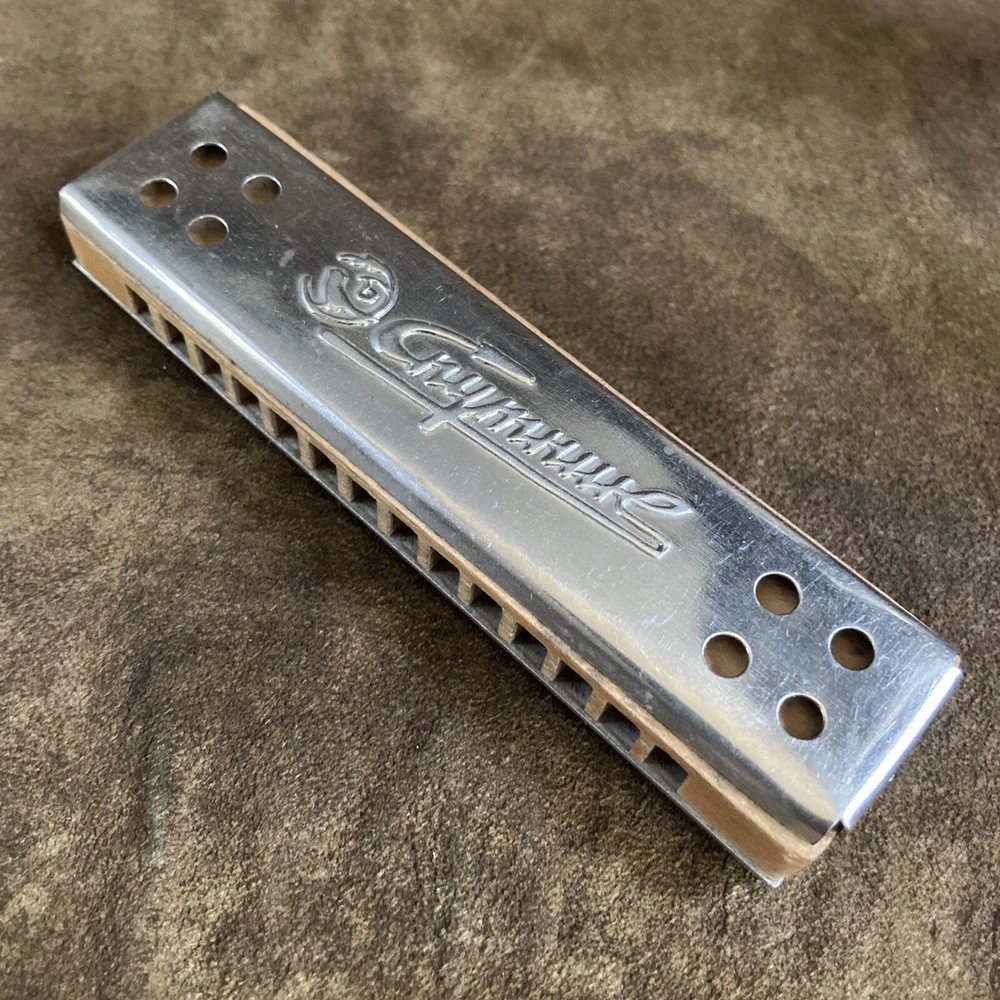 Vintage Soviet Harmonica Sputnik USSR