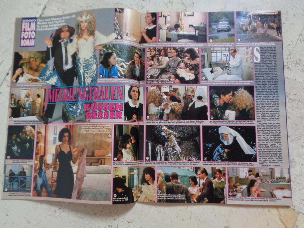 CHESNEY HAWKES magazine Julia Roberts POSTER DEPECHE MODE Johnny Depp ROXETTE