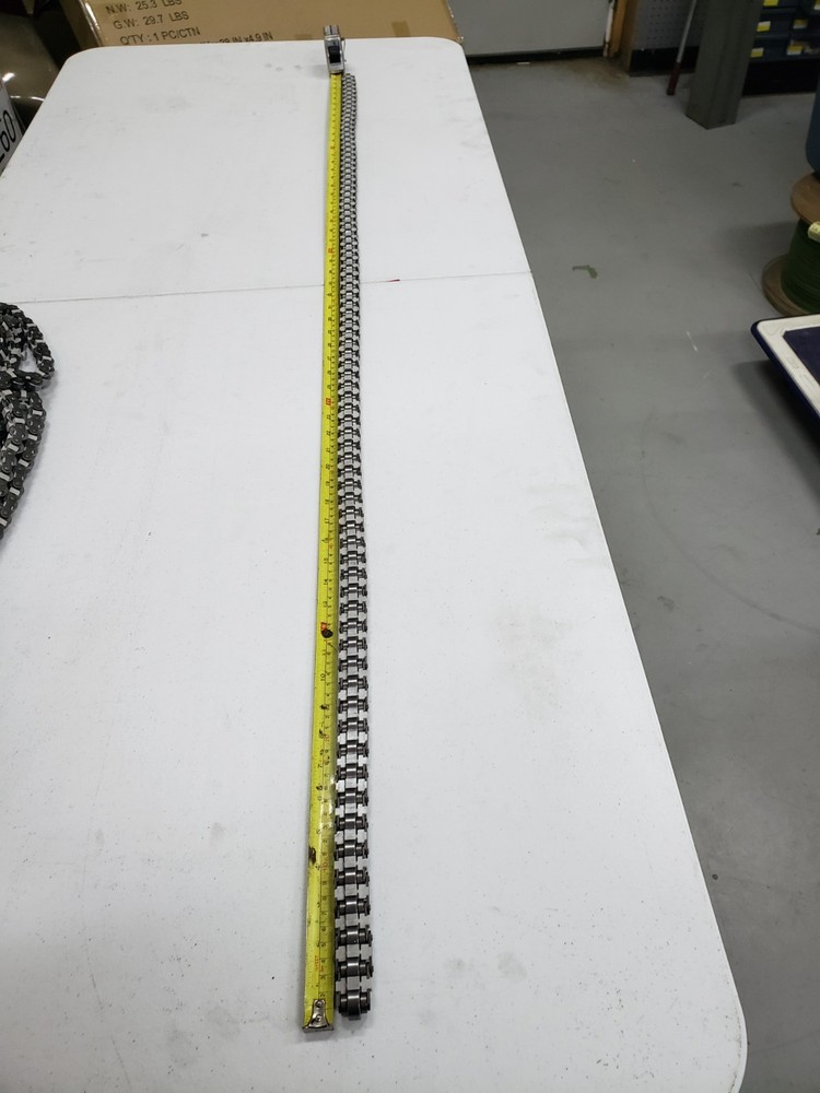 TSUBAKI RF2030VR-SC-403L 5ft ROLLER CHAIN, NNB