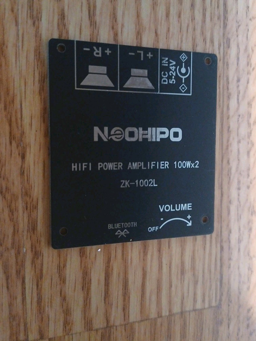 Zk1002l 100w X 2 Bluetooth 5.0 Stereo Audio Receiver Amplifier Board 2 Channel M