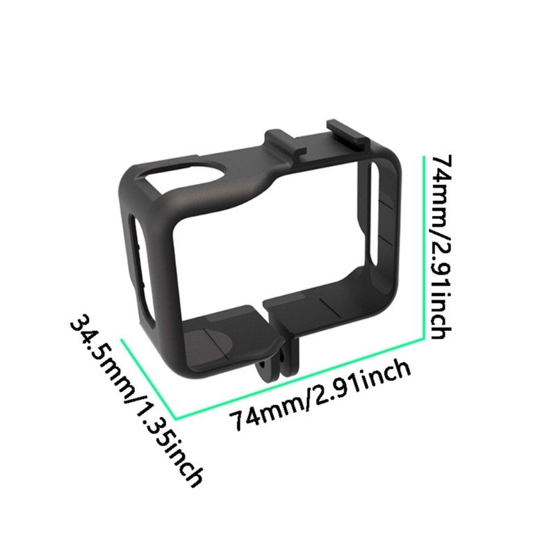 Lightweightweighted Protective Frame For 360 Go Hot Shoe Mount Quick Install