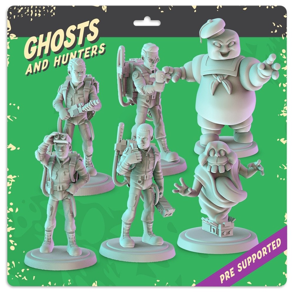 Ghost Busters - POP MINIS 32mm Scale Miniatures