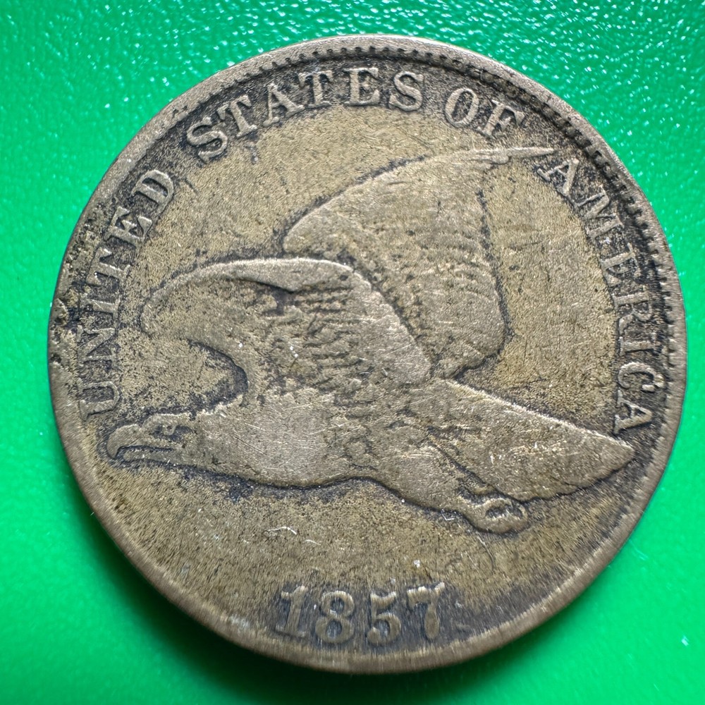 1857 Flying Eagle Cent C127