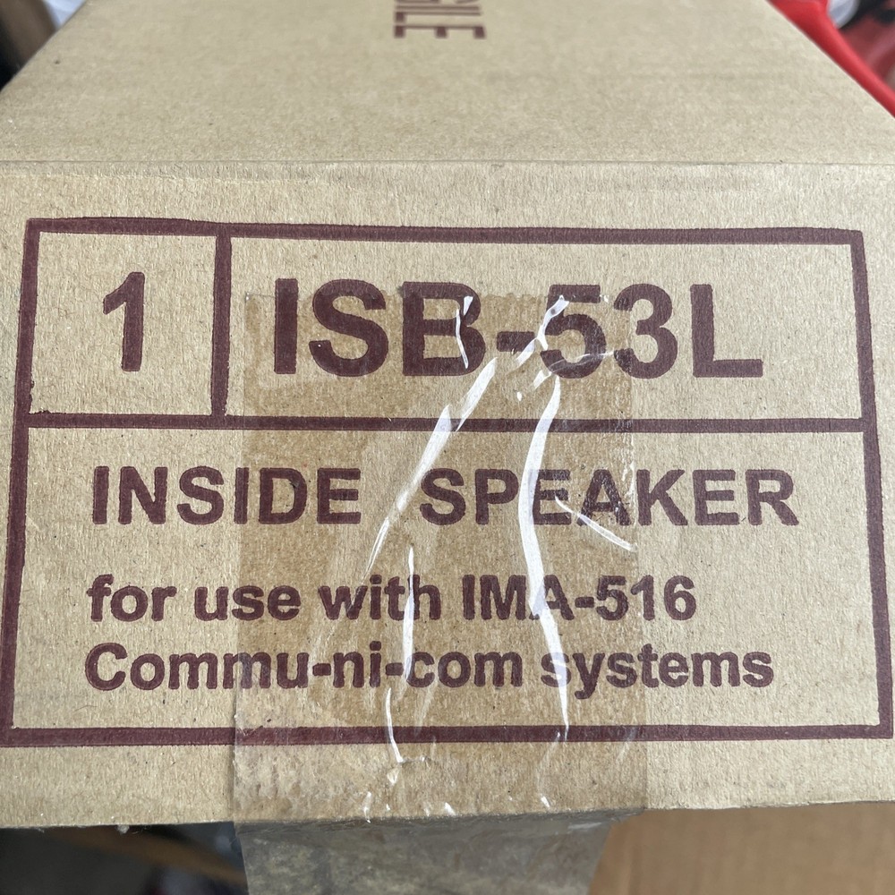 NuTone® ISB53 [ ISB53L ] Eggshell Intercom  Station for IMA516 Intercom System
