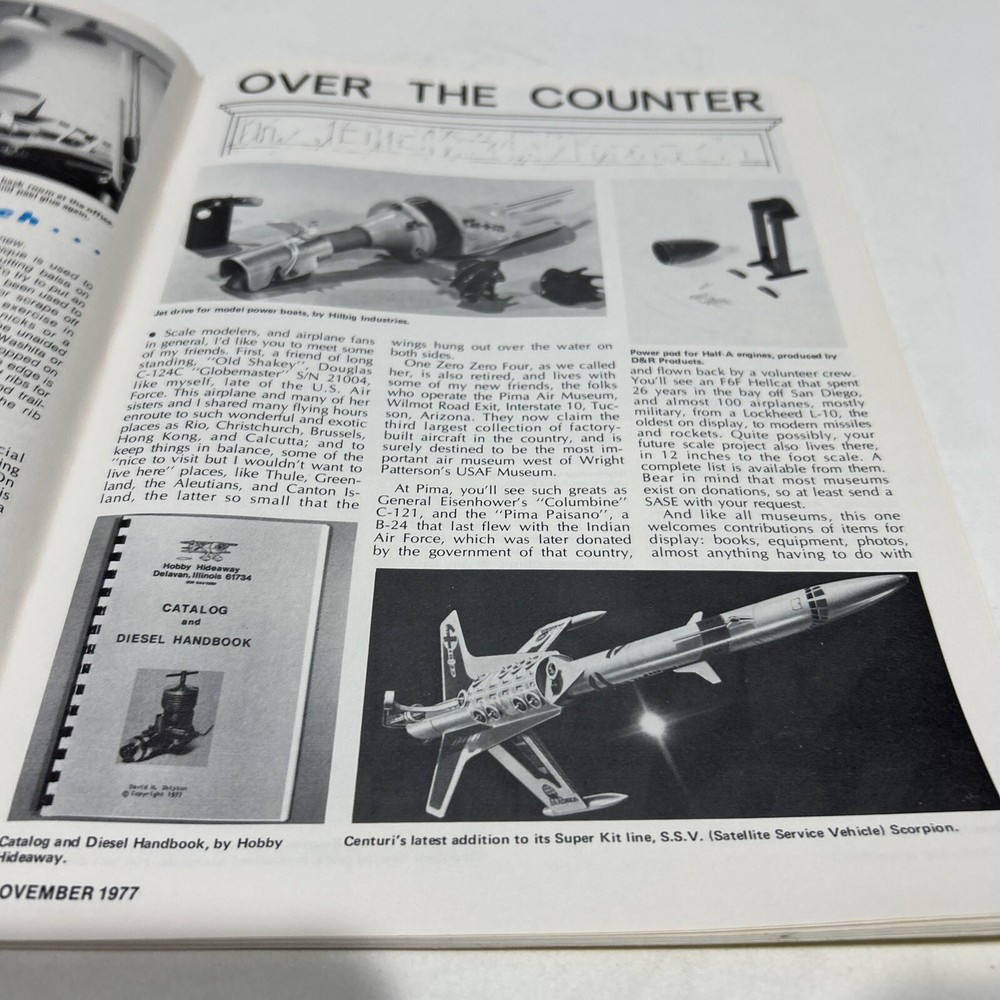 Vintage Model Builder Magazine November 1977