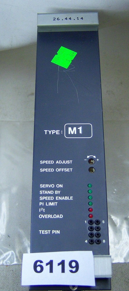 Sieb & Meyer Servo Control Module 26.44.14  BETA TECH CP3