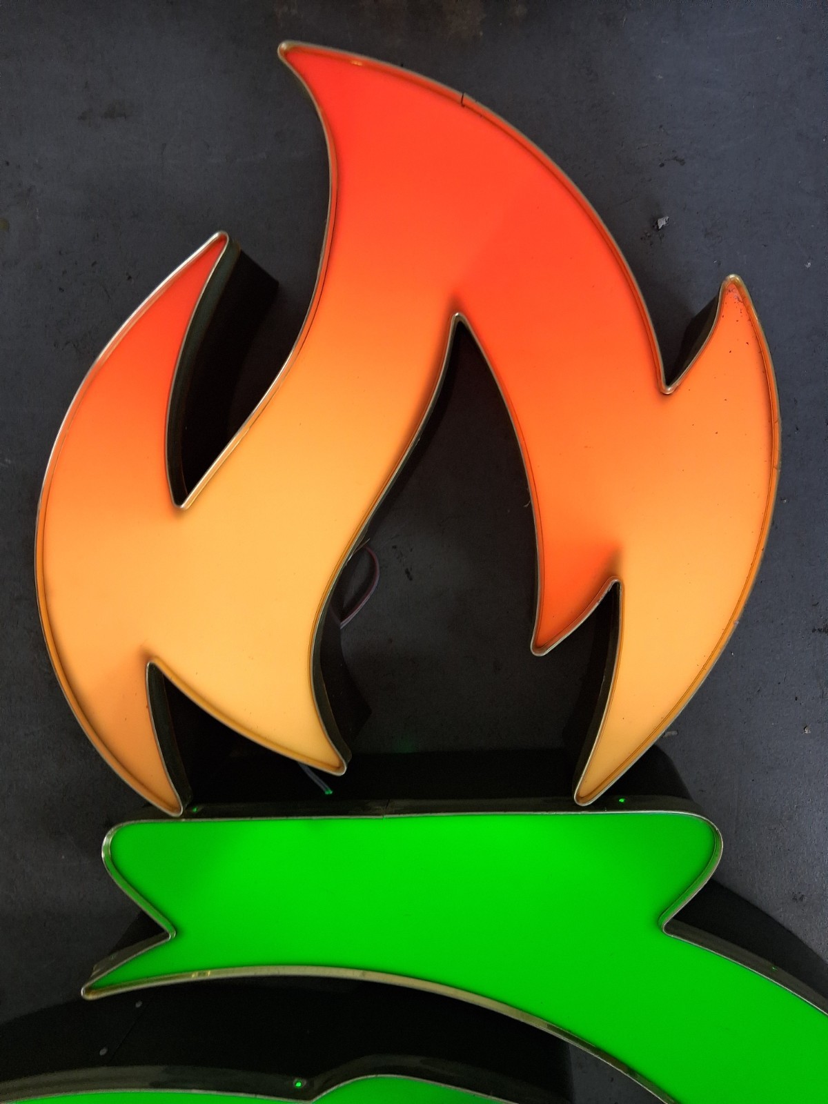 3D Illuminated Channel Letter Sign Custom Fabricated Advertising