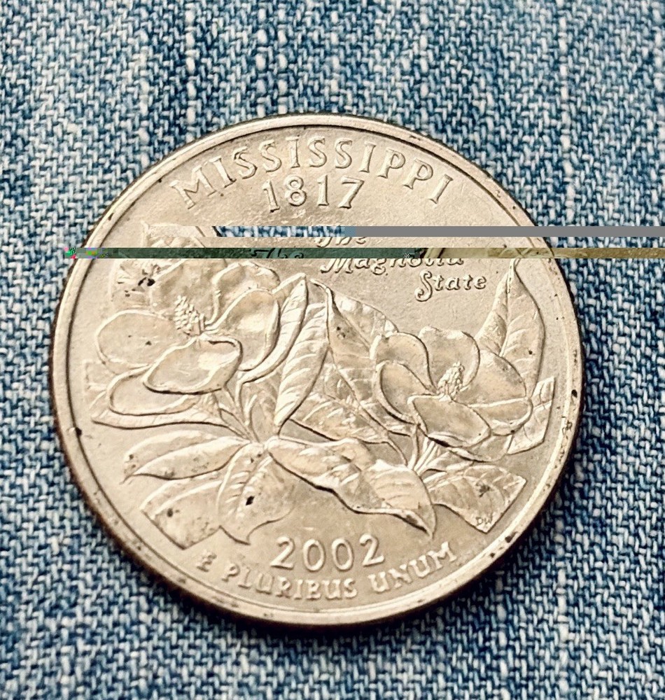 Mississippi State Quarter 2002 D Circulated