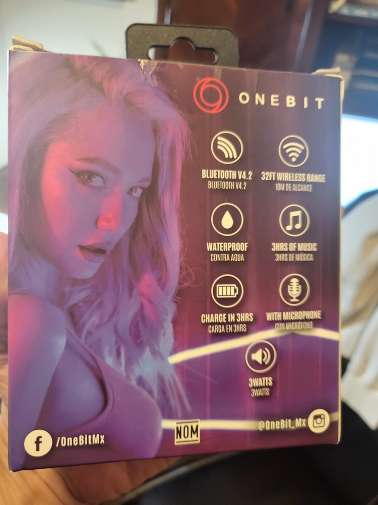 ONEBIT – PLAYBIT 2GO Bluetooth Speaker – Red