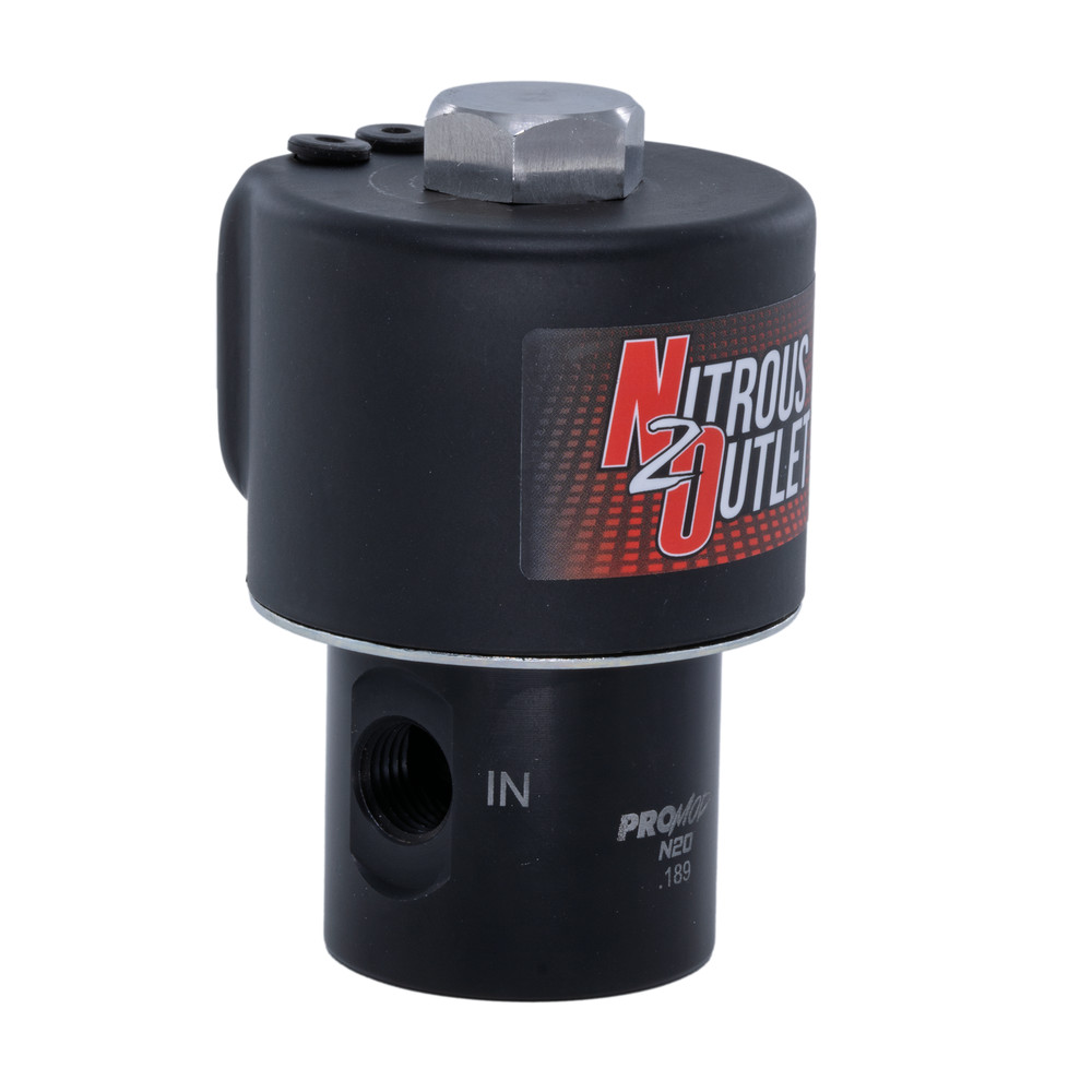 Nitrous Outlet Pro-Mod .189 Competition Nitrous Solenoid - Aluminum Base