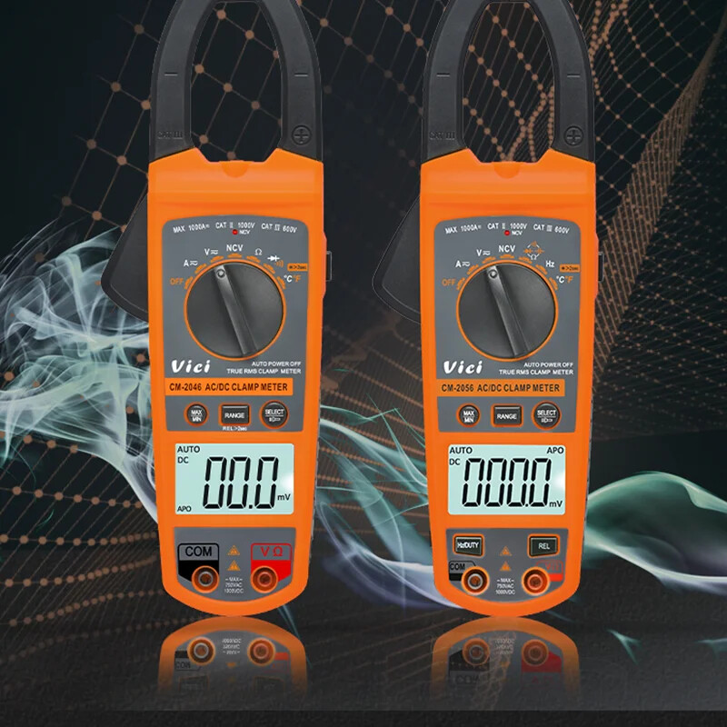 1000A AC-DC Clamp Multimeter Digital High-precision Electrical Clamp Meter