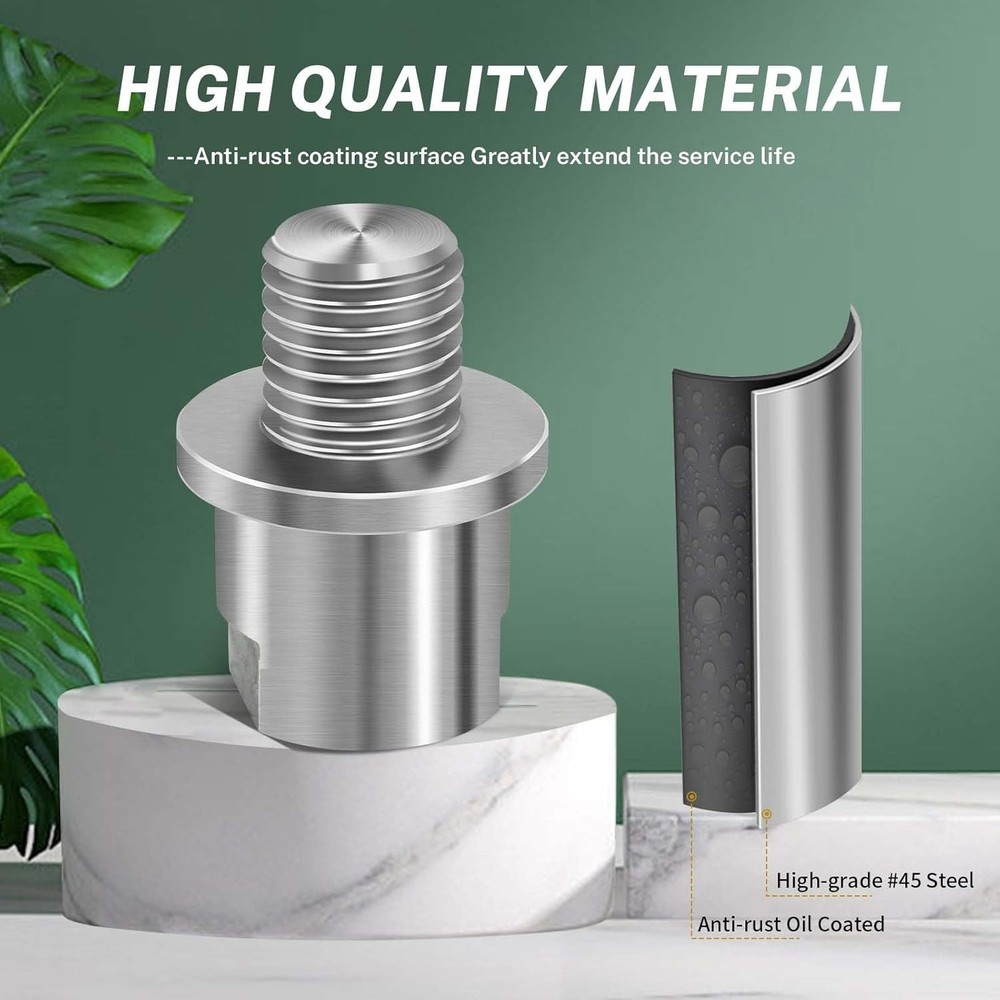 Universal Woodworking Lathe Spindle Adapter for Enhanced Compatibility