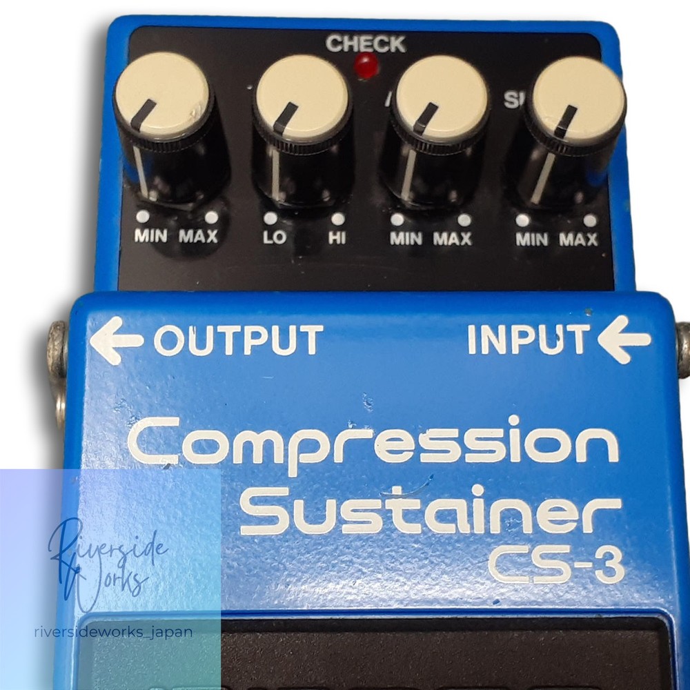BOSS CS-3 Compression Sustainer Effects Pedal Used