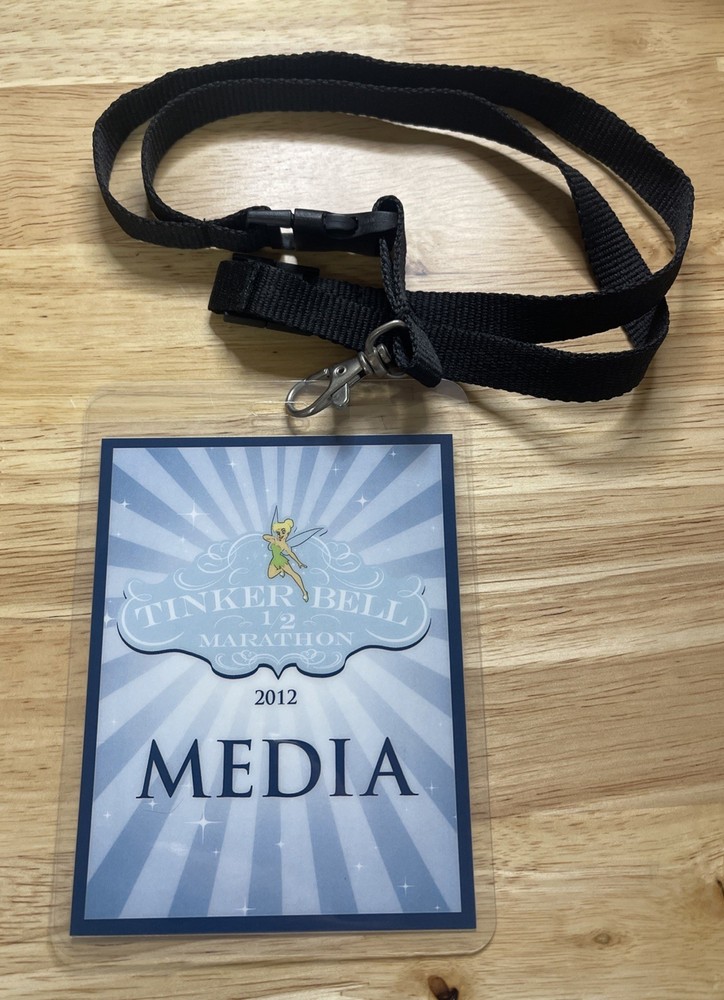 Disney Tinker Bell Half Marathon Badge Access 2012