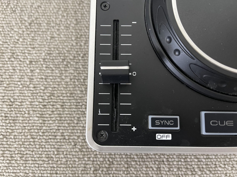 Denon DJ MC2000 2-Channel DJ Controller Black with USB Cable Tested & Working