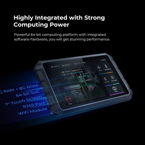 Creality Sonic Pad 7 Inch Touchscreen, Powered by Klipper