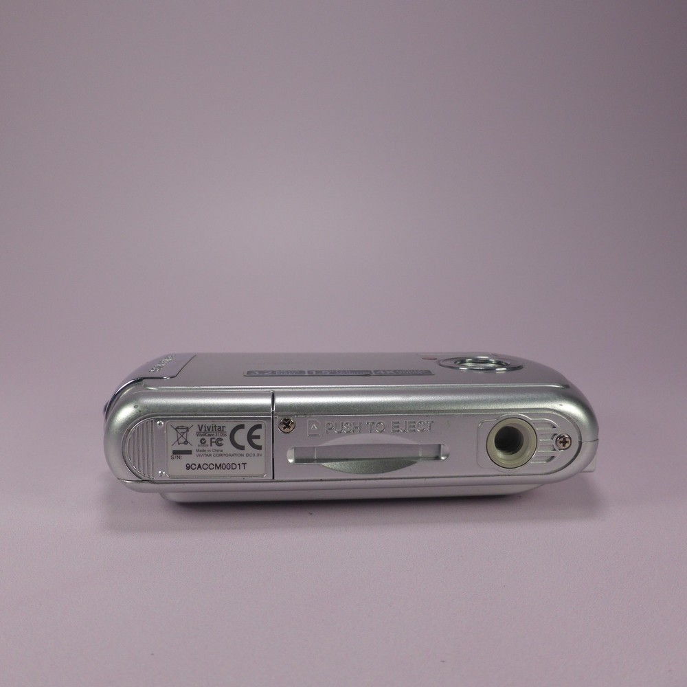 Vivitar Digital Camera Vivicam 3105s 3.2MP Silver Tested