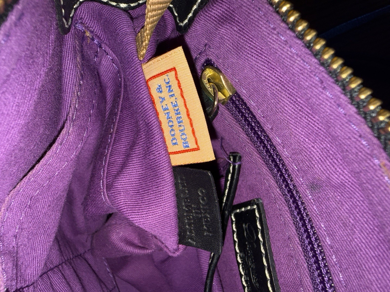 Dooney & Bourke Disney Haunted Mansion Wallpaper Crossbody Pouchette Purse Rare