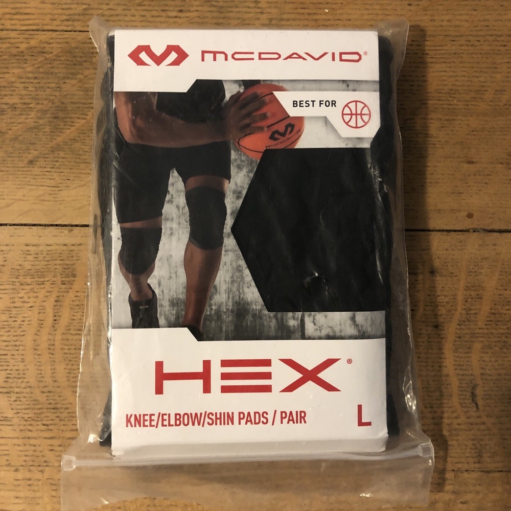 McDavid 6440 HexForce Knee/Shin/Elbow Pads - Black