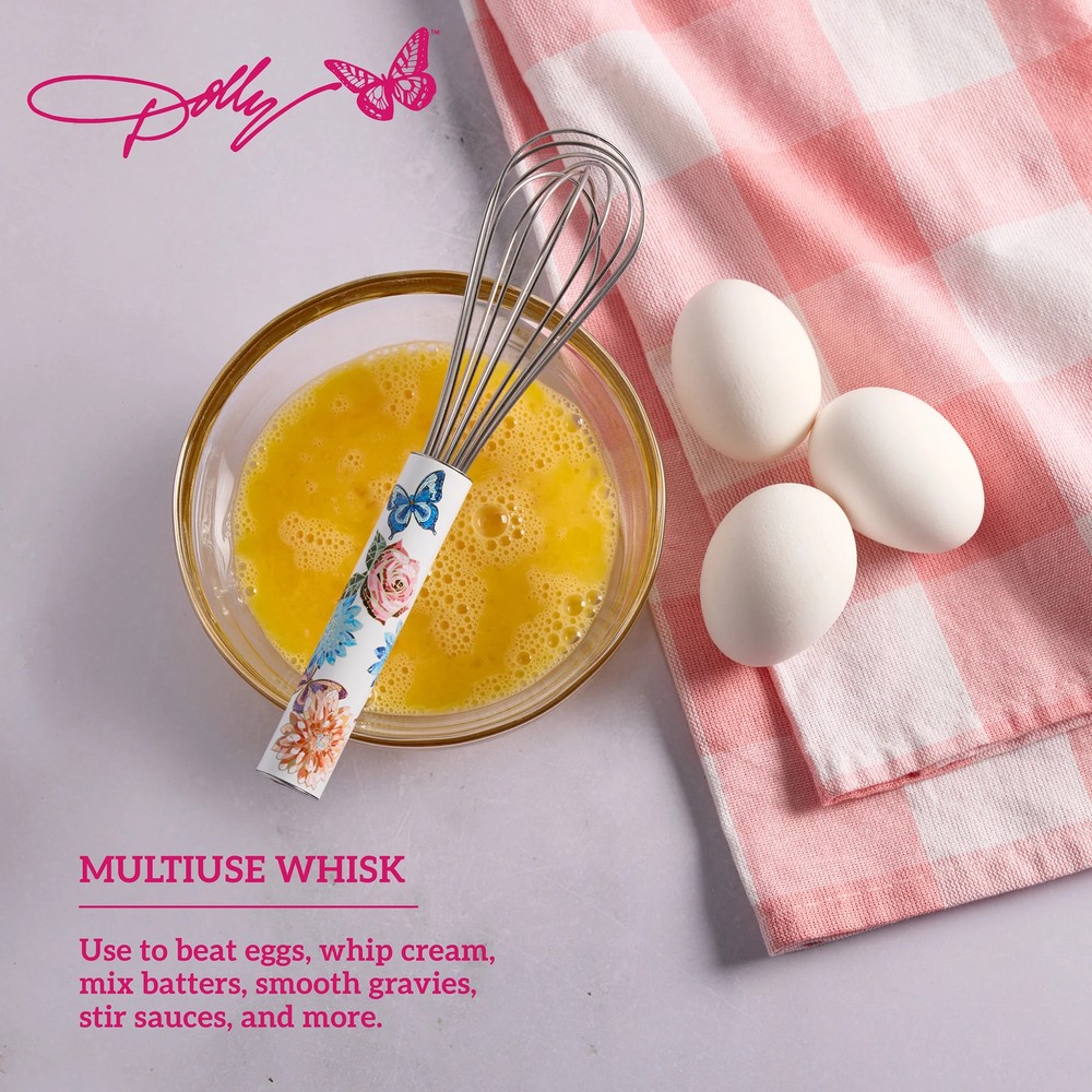 Dolly Parton Spatula and Whisk Set, Rose