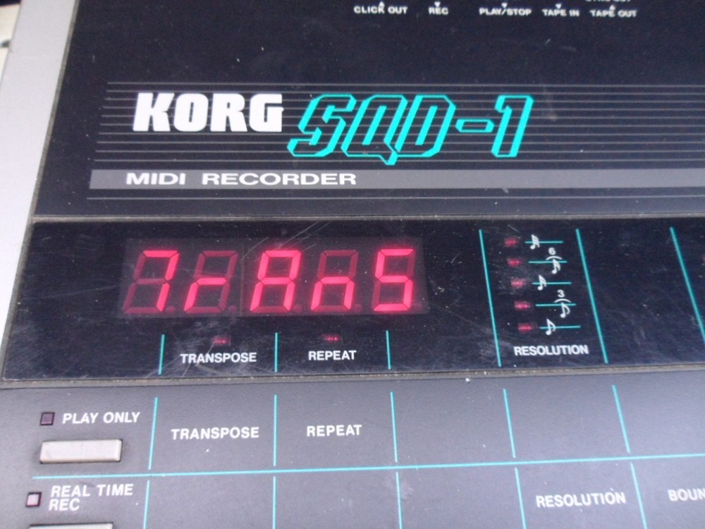 KORG SQD-1 Midi standalone sequencer