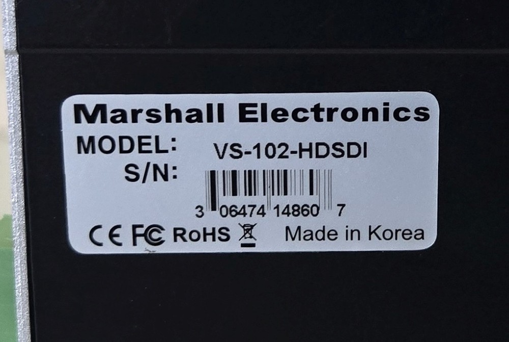 Marshall Electronics HD/SD Video Server VS-102 HDSDI