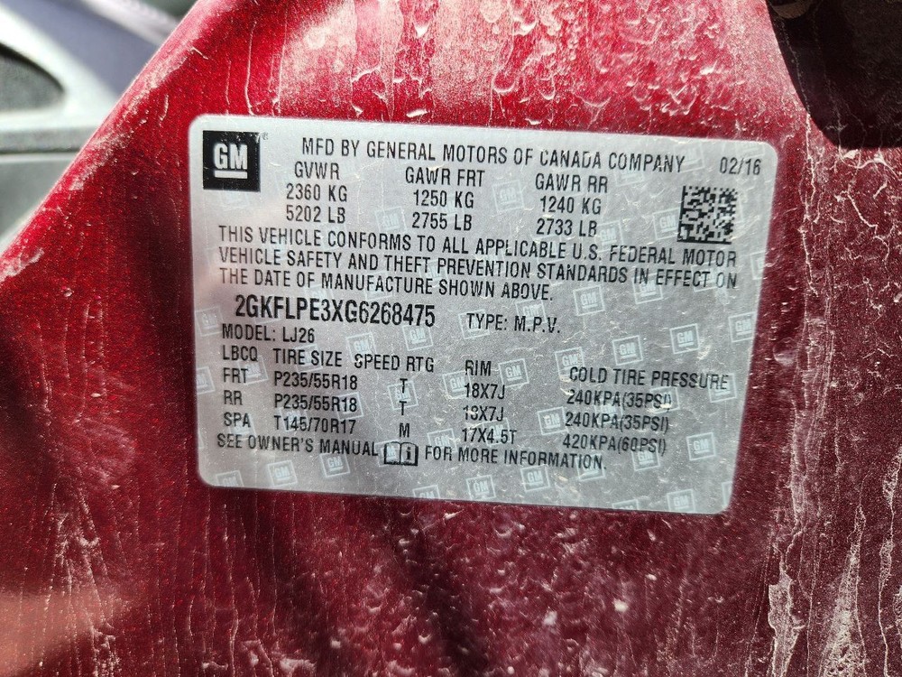 2010-2017 GMC Terrain Dash Mounted Lower 7" Display Screen