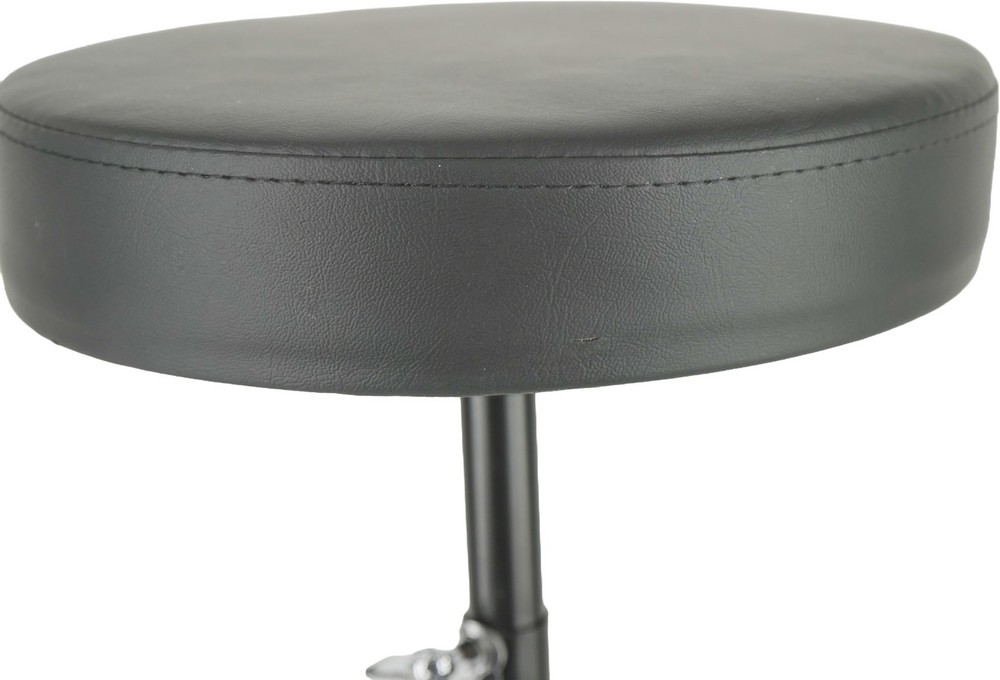Ludwig Backbeat Drum Throne Padded Seat Adjustable Percussion Stool Hardware