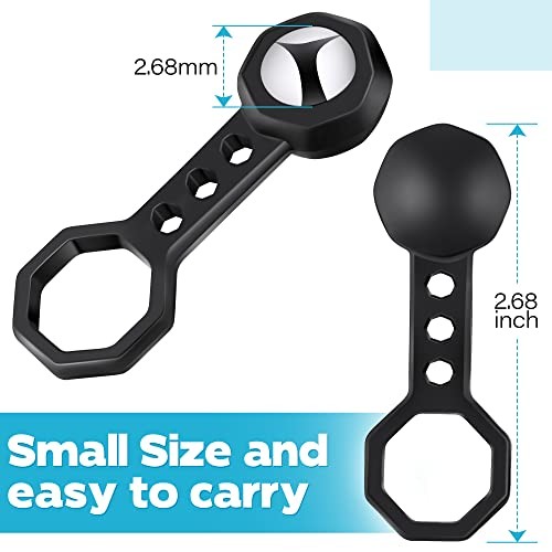 2 Pcs Stud Finder Wall Scanner, Studball Magnetic Stud Finder with 27 Black
