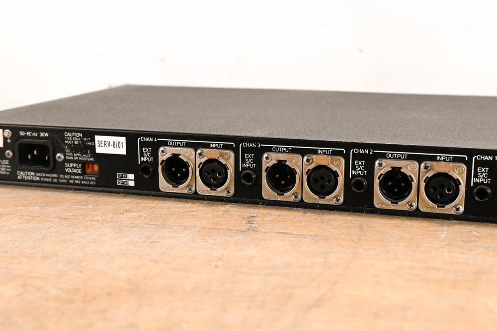 Klark Teknik DN504 Quad Compressor Limiter CG01XVV