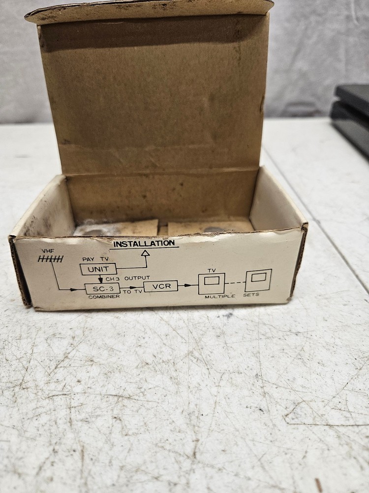 Tru Spec Signal Channel Combiner Model SC-3 Untested