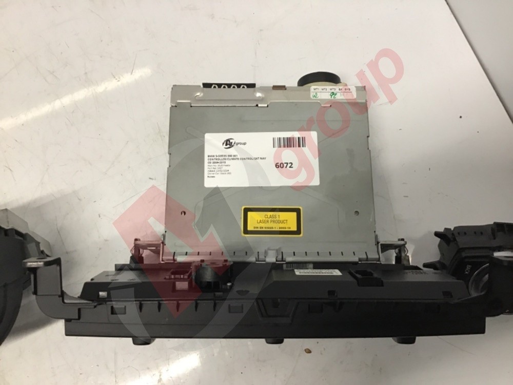 BMW 5-SERIES E60 E61 CONTROLLER/CLIMATE CONTROL/SAT NAV CD 2004-2010 Multimedia