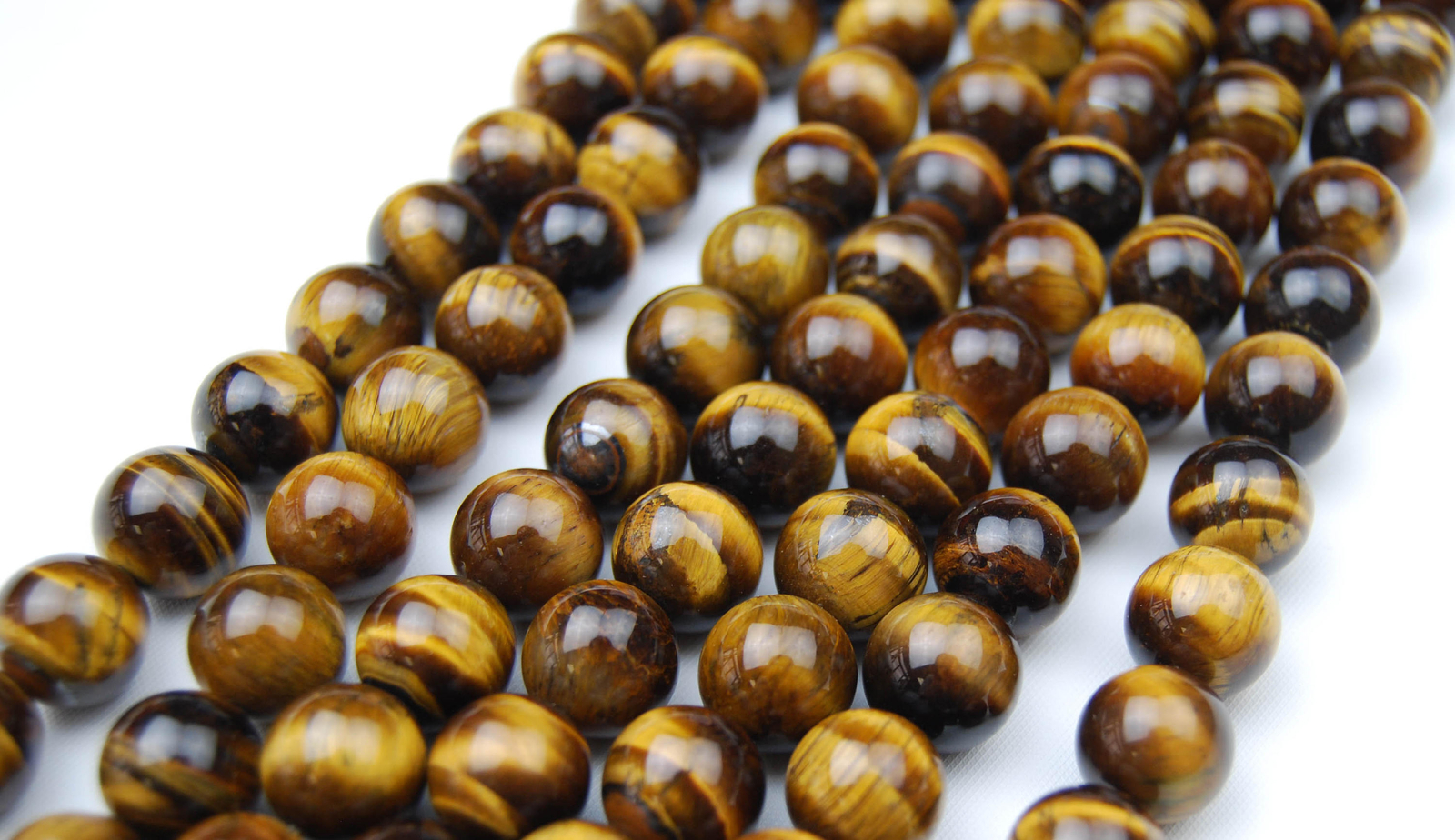 Yellow Tiger Eye Smooth Round Beads 4mm 6mm 8mm 10mm 12mm 14mm - 20mm 15.5" Strd