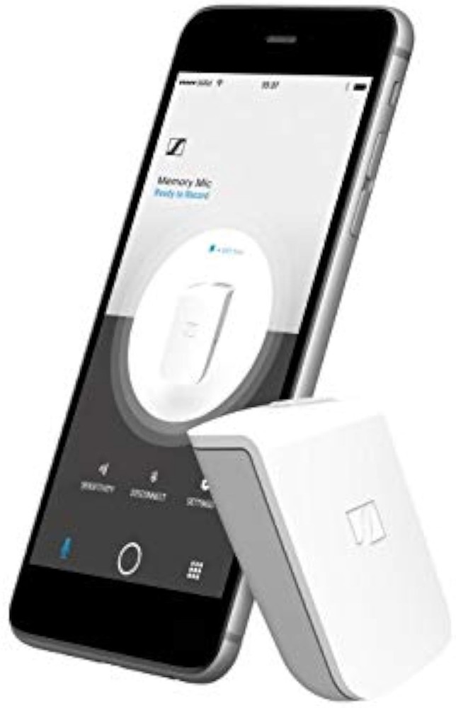 Sennheiser Memory Mic (Condenser microphone for Smartphone) - White