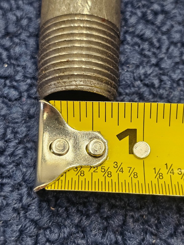 (QTY 4) 3" Length X 3/4" Diameter Pipe Nipple Thread Both End