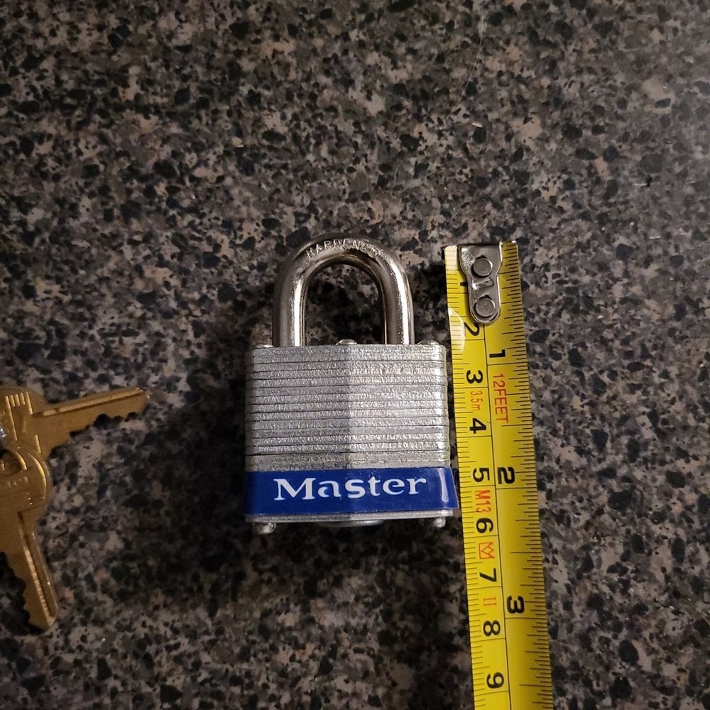 NEW IN BOX Master Lock No.3 Padlock