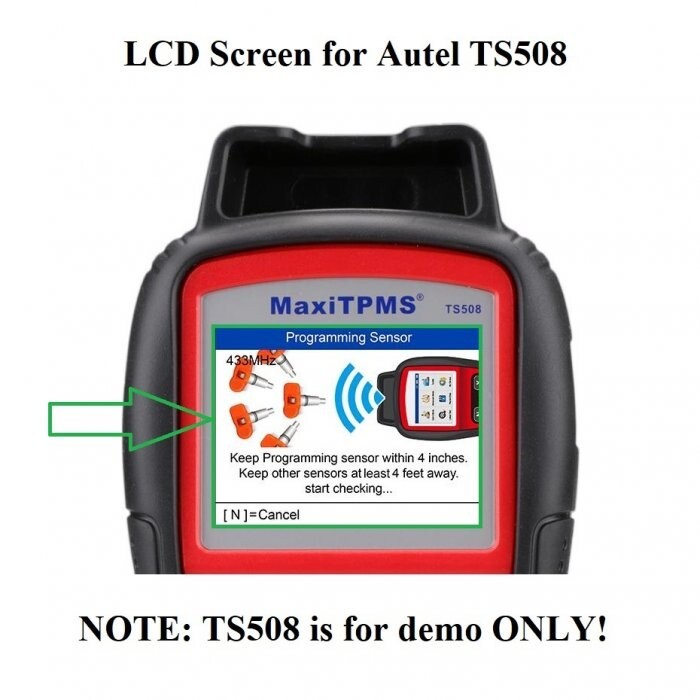 LCD Screen Display Replacement for Autel MaxiTPMS TS508 TS508K TS508WF Scanner
