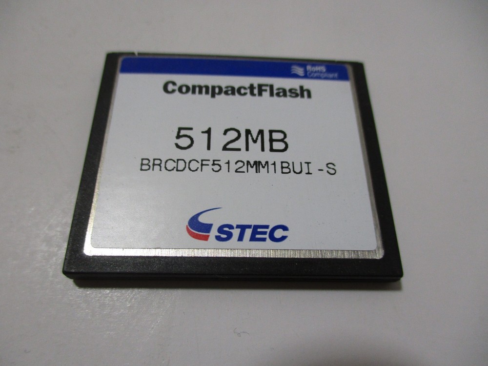 STEC BRCDCF512MM1BUI-S CompactFlash Memory Card