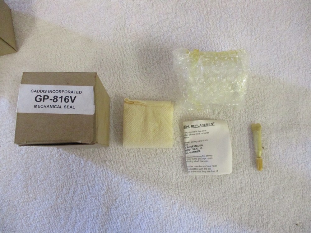 NIB GADDIS Inc Mechanical Seal      GP-816V