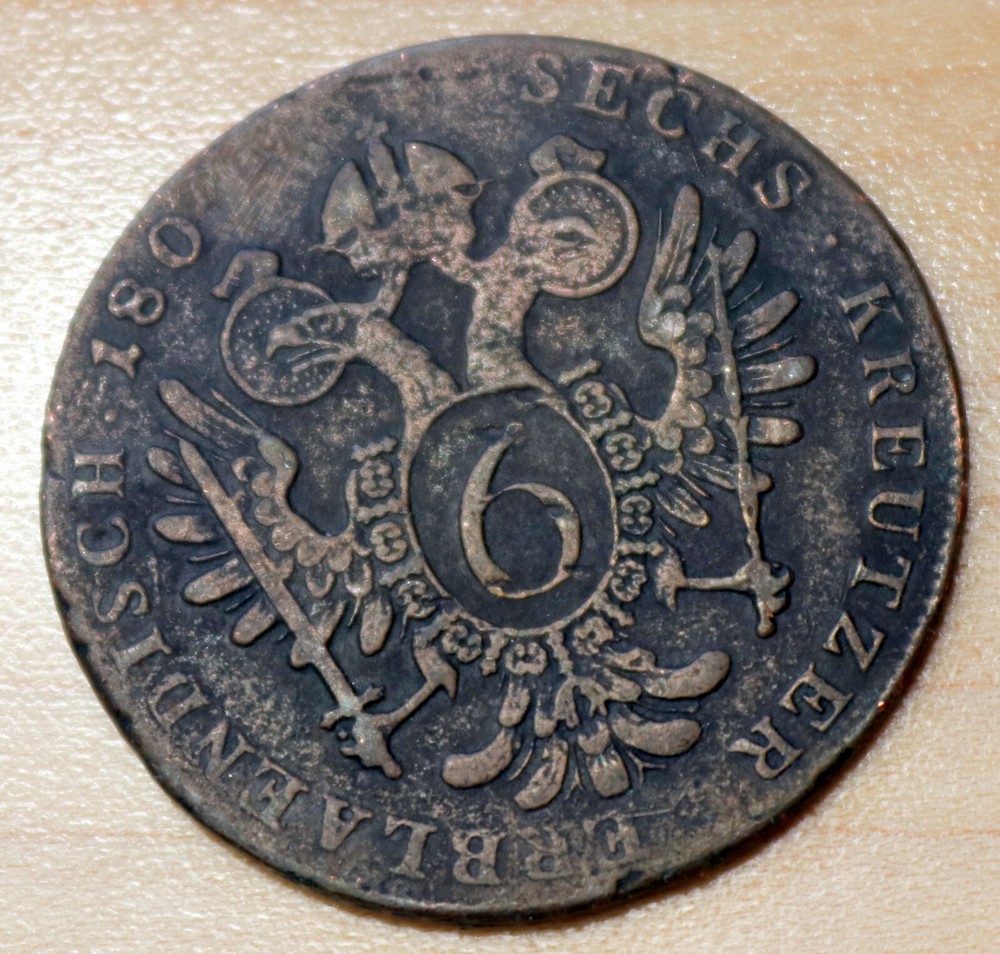 1800 C Austria 6 Kreuzer