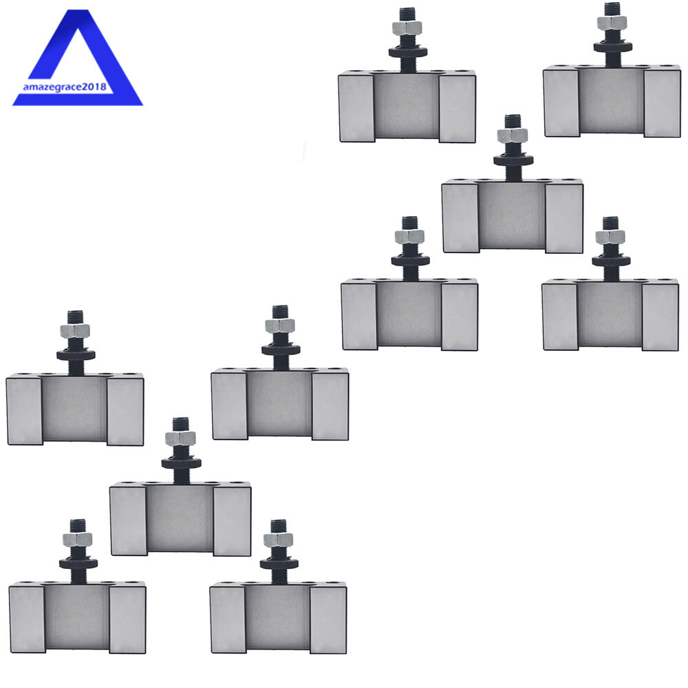 10Pack AXA #1 250-101 Quick Change Tool Post Turning & Facing Holder For Lathe