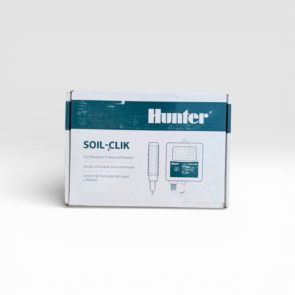 Hunter Soil-Clik Soil Moisture Sensor Probe & Module for Irrigation Systems